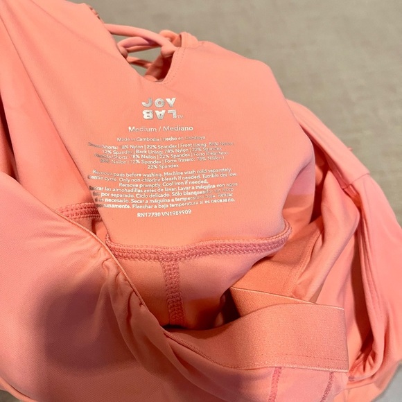 Joy Lab Pink Sleeveless athletic Dress size Medium - Picture 4 of 4